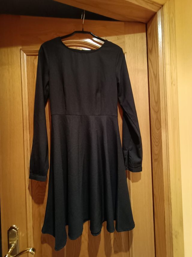 Vestido negro Daksha Subya