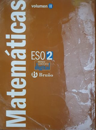 Libros Matemáticas 2 ESO