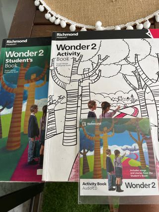 Libros de inglés de 2 de primaria