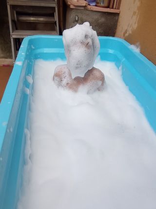 se vende piscina  con accesorios mantenimiento ...