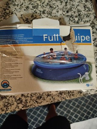 se vende piscina  con accesorios mantenimiento ...