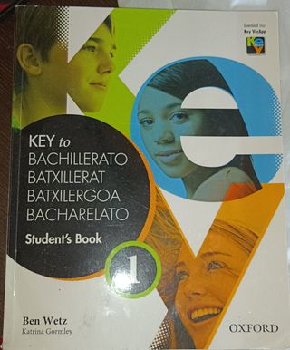 Libro inglés 1º Bach Oxford