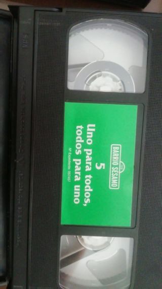 Lote de 8 cintas de VHS cuentos infantiles