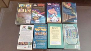 Lote de 8 cintas de VHS cuentos infantiles