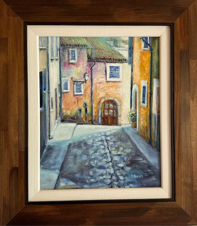 Cuadro oleo sobre lienzo