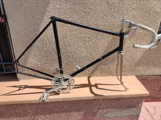 Cuadro bicicleta antigua