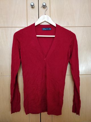 Chaqueta roja Zara clásica