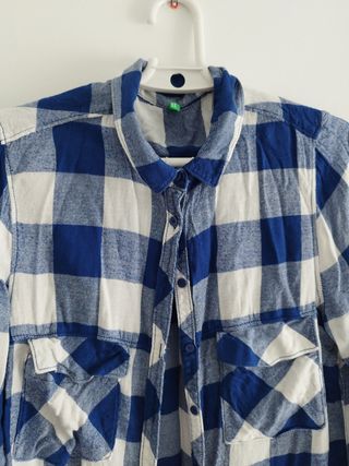 camisa de cuadros