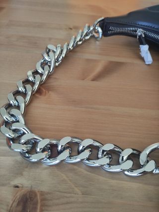 BOLSO MEDIA LUNA ZARA NUEVO