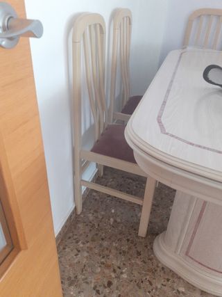 Mesa decape + 2 sillas