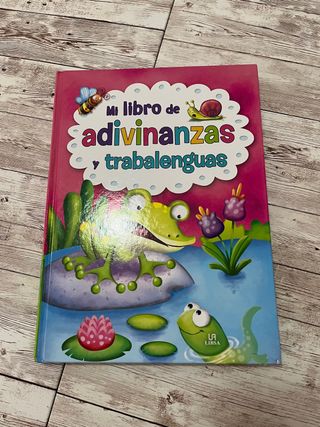 Libro "Mi libro de adivinanzas y trabalenguas"