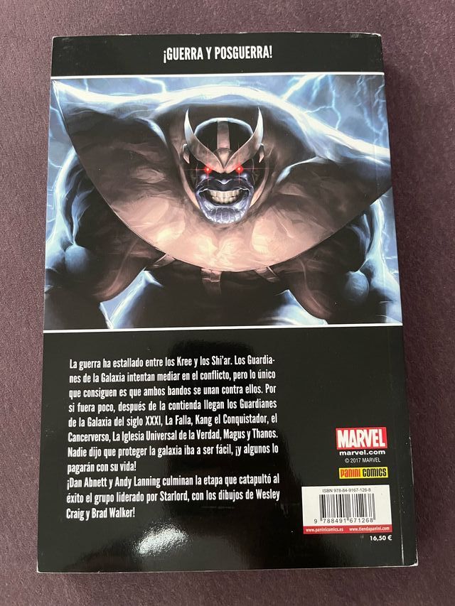 GUARDIANES DE LA GALAXIA: GUERRA DE REYES (PANINI)