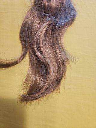 Extensiones castaño claro de pinza