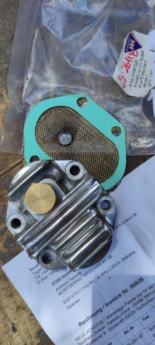 Tapa aceite Carter BSA M20