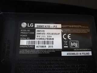 ALTAVOCES EAB35995505 TV LG 28MT47D-PZ