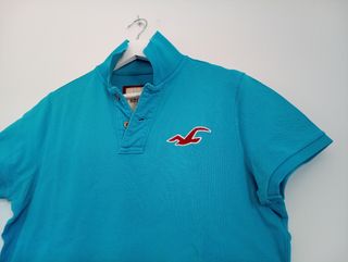 💙Polo de manga corta, de Hollister