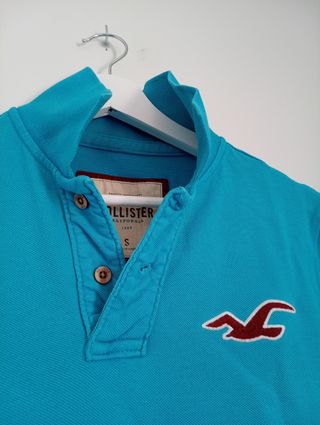 💙Polo de manga corta, de Hollister