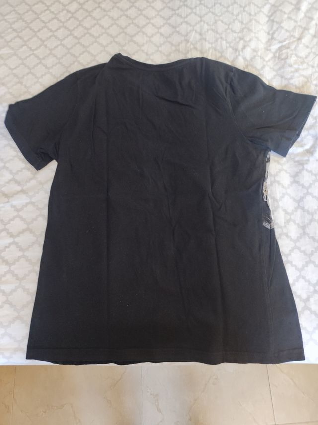 Camiseta negra Jack and Jones