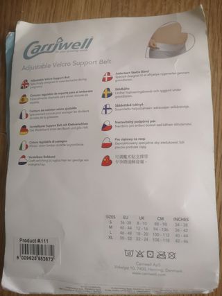 Cinturón regulable de soporte para el embarazo