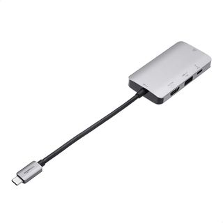 Adaptador USB-C a HDMI 4x1  puerto Ethernet USB3.0