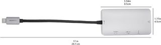 Adaptador USB-C a HDMI 4x1  puerto Ethernet USB3.0