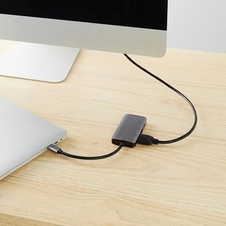 Adaptador USB-C a HDMI 4x1  puerto Ethernet USB3.0