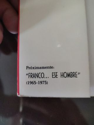 Antiguo Libro Franco... ese hombre.