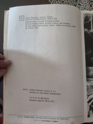 Antiguo Libro Franco... ese hombre.