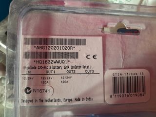 separador de baterias victron 120ah