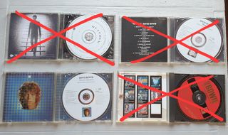 Lote CD David Bowie