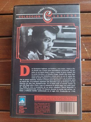 Película "Extraño suceso" en VHS