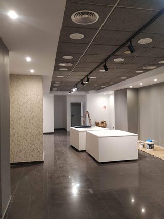 Bajada de techos en pladur pintura