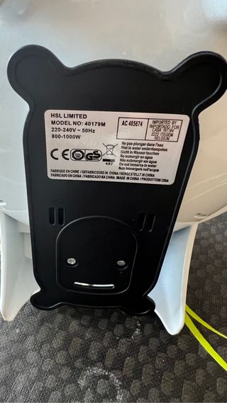 Horno eléctrico Magdalenas