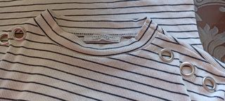 Camiseta de rayas Zara 