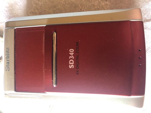 Cámara digital starblitz sd 340.