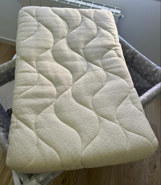 Mini cuna Agua Marina Gris + complementos