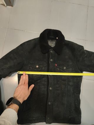 Chaqueta LEVIS S TRUCKER Cazadora piel cuero xwz