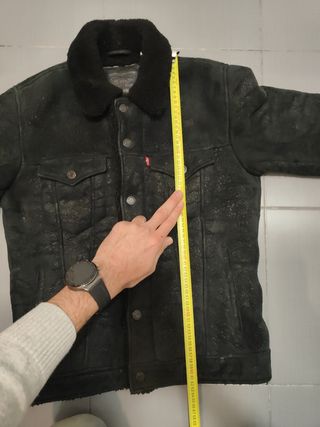 Chaqueta LEVIS S TRUCKER Cazadora piel cuero xwz
