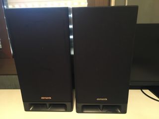 Altavoces HIFI de madera AIWA