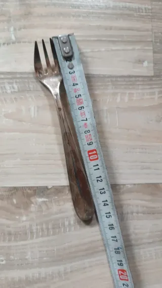 tenedor de plata christofle