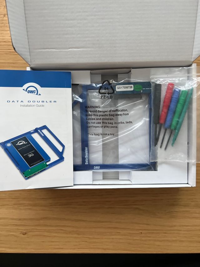 Data Doubler OWC Macbook pro