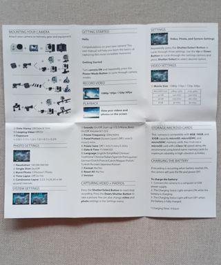 Cámara de fotos y video modelo 1080P sport