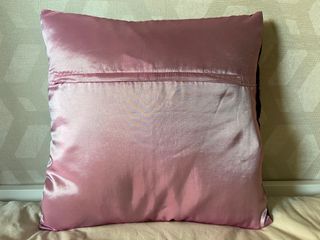 2 Fundas de cojín moradas