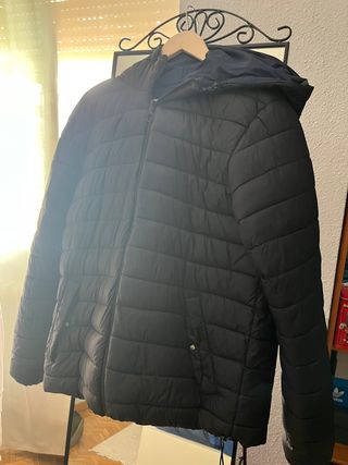 abrigo de plumas