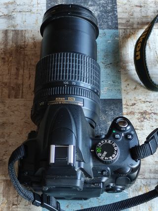 Nikon D5000 objetivo Nikor 18-105 VR