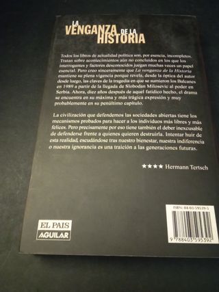 La venganza de la historia de Herman Tertsch