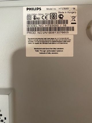 Home cinema philips 5.1