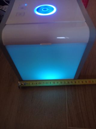 Ventilador pequeño portátil.