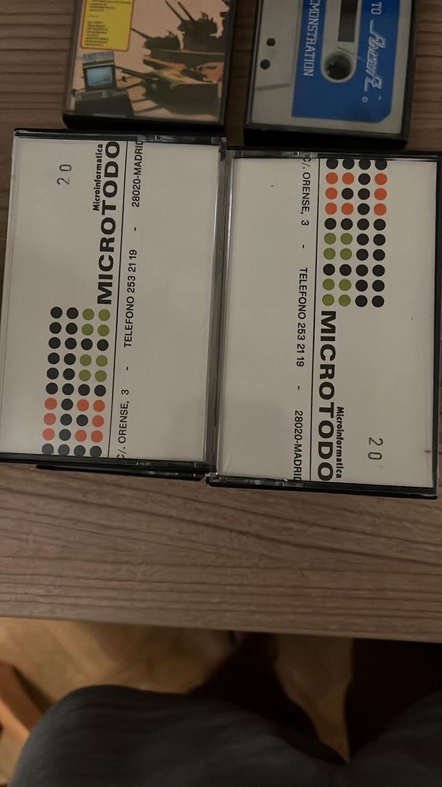 Cintas Amstrad CPC464