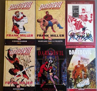 6 cómics MARVEL de PANINI COMICS.